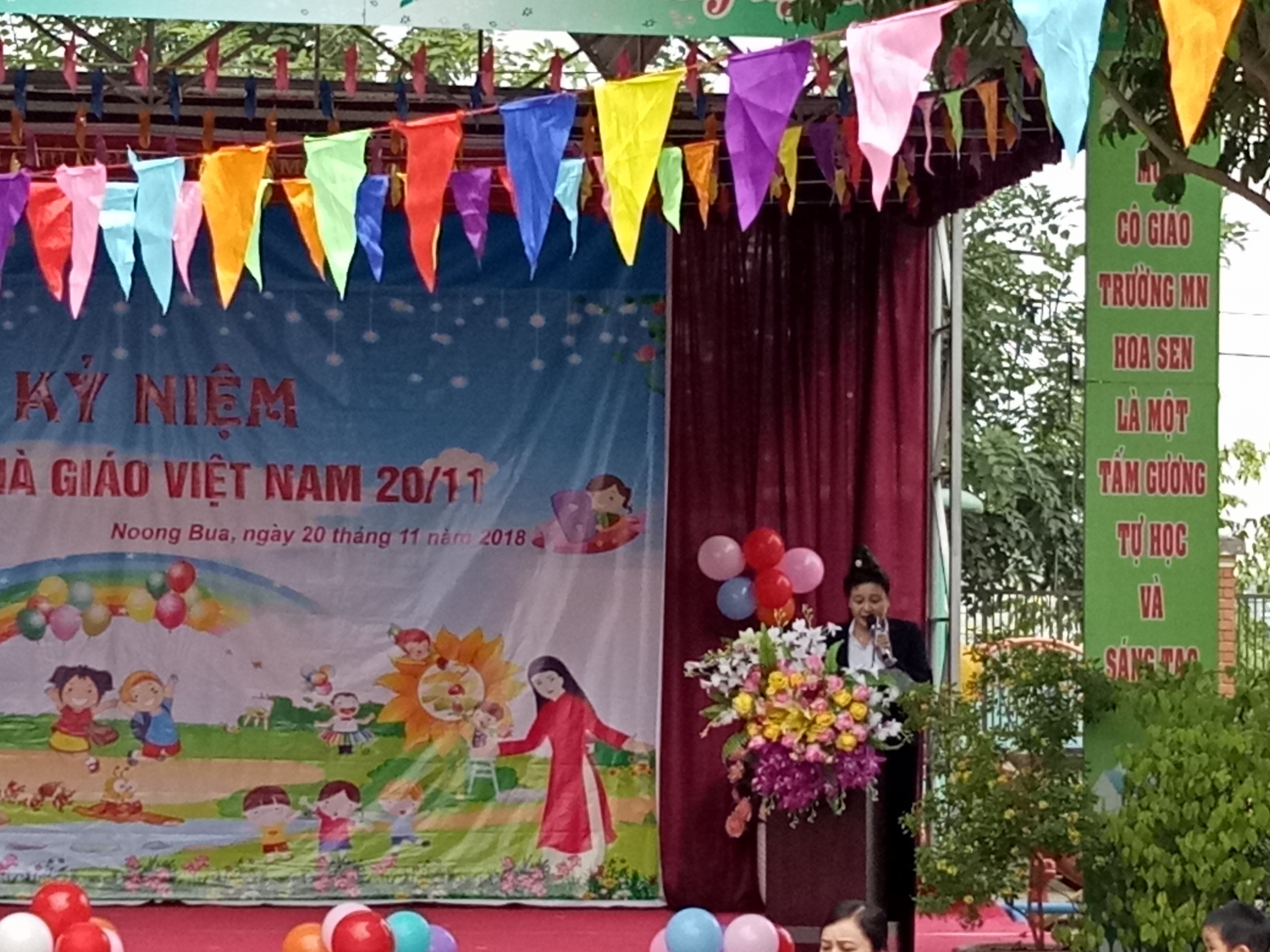 Trường Mầm Non Hoa Sen Kỷ Niệm Ngày Nhà giáo Việt Nam 20.11.2018
